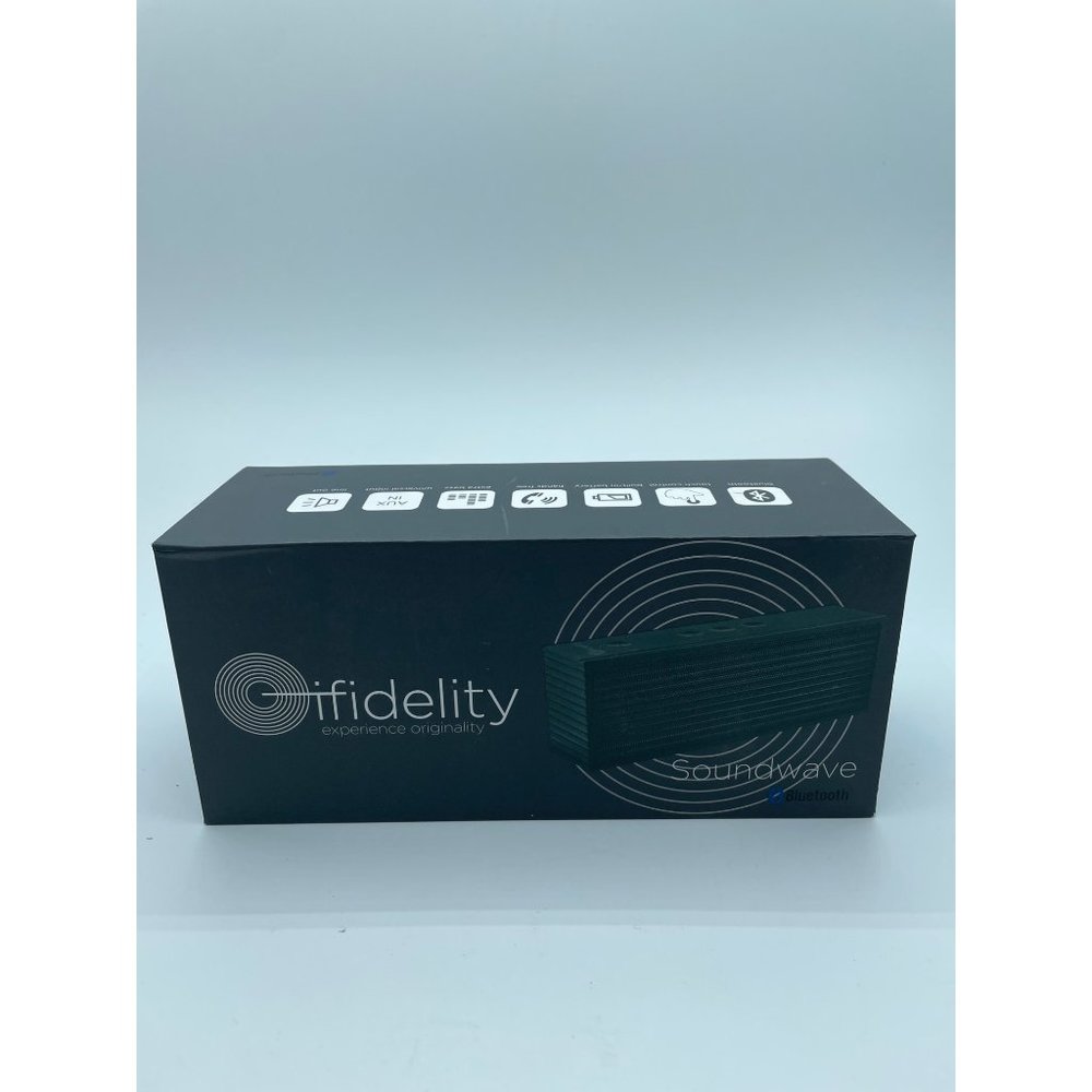 I-fidelity soundwave One Nation Title portable Bluetooth speaker 7199-18bk